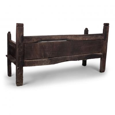 17th Century Spanish Oak Bench