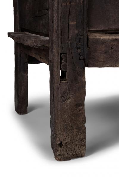 17th Century Spanish Oak Bench