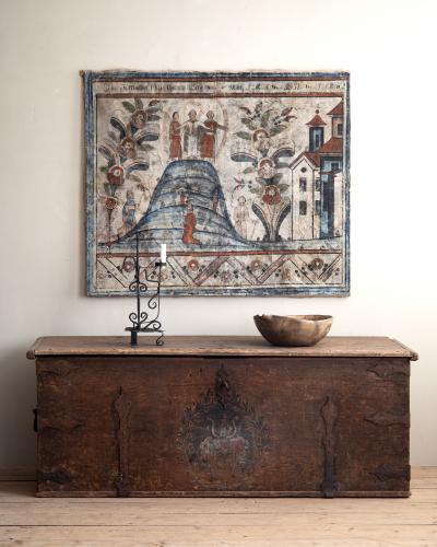 17th Century Swedish Baroque Chest