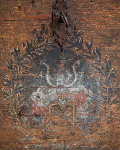 17th Century Swedish Baroque Chest