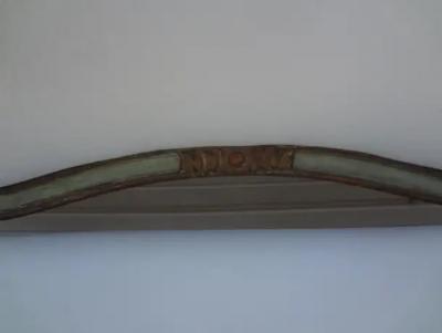 17th Century Venetian Painted and Parcel Gilt Gondola Sofa