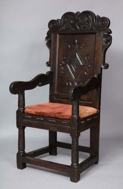 17th Century Wainscot Chair