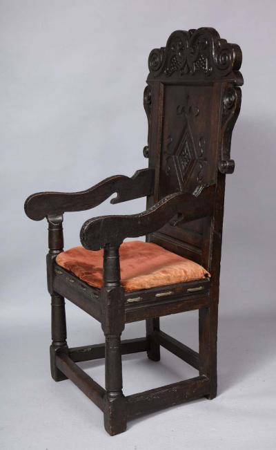 17th Century Wainscot Chair