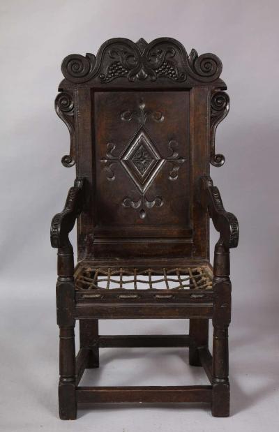 17th Century Wainscot Chair