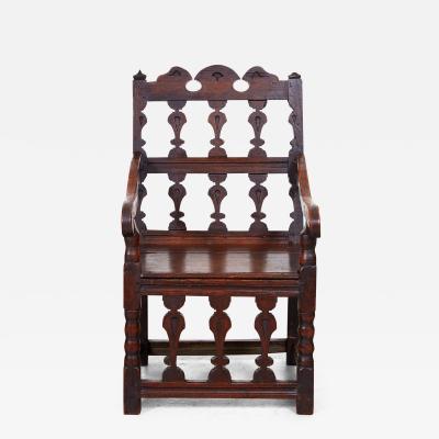17th c Abbots Chair