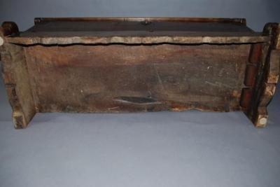 17th century Continental walnut cassone