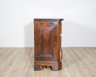 17th century Emilian Chest Of Drawers In Solid Walnut