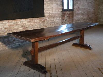 17th century Southern French Rustic Trestle Table