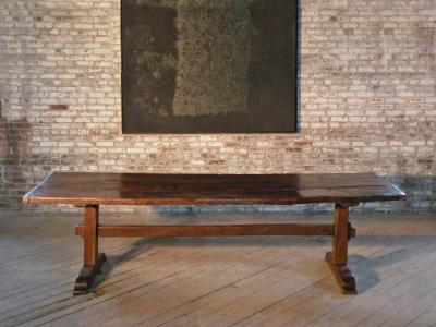 17th century Southern French Rustic Trestle Table