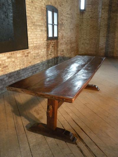 17th century Southern French Rustic Trestle Table