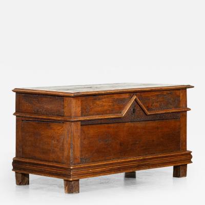 17thC Italian Cedar Wood Coffer