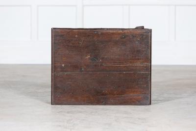 17thC William Mary Oak Fruitwood Lowboy Side Table