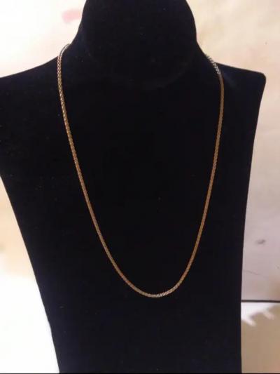 18 Sterling Silver Rope Necklace