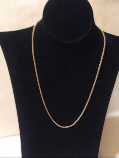 18 Sterling Silver Rope Necklace