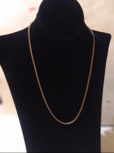 18 Sterling Silver Rope Necklace