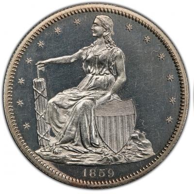 1859 50C J 235 Patterns PCGS PR65 CAM POP 1 0