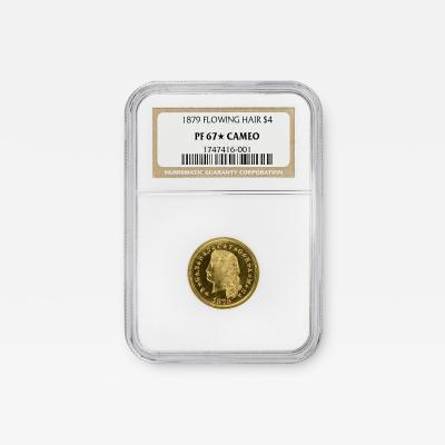 1879 4 Flowing Hair Stella NGC PF67 CAM