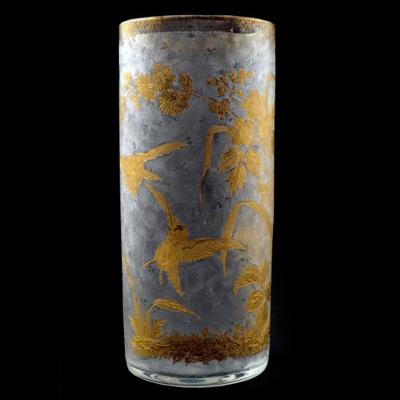 1880s Mount Joy Art Glass Vase