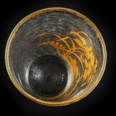 1880s Mount Joy Art Glass Vase