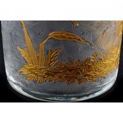 1880s Mount Joy Art Glass Vase