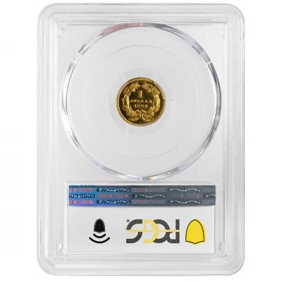 1886 G 1 Gold Dollar PCGS PR66DCAM CAC