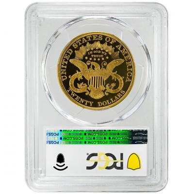 1887 20 Liberty Head PCGS PR65 DCAM CAC