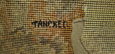 18C English Chippendale Shepherds Crook Armchair