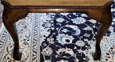 18C English Chippendale Shepherds Crook Armchair