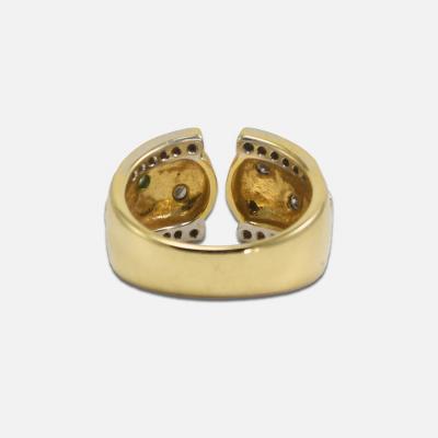 18K Yellow Gold Diamond Band 0 35ct