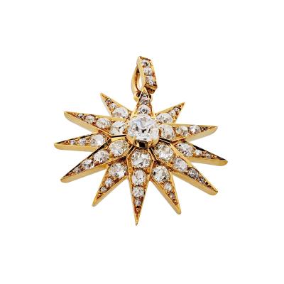 18K Yellow Gold Pendant