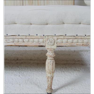 18TH C GUSTAVIAN BANQUETTE
