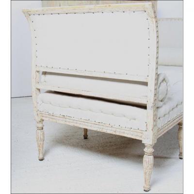 18TH C GUSTAVIAN BANQUETTE