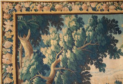 18TH CENTURY AUBUSSON VERDURE TAPESTRY