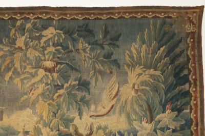 18TH CENTURY AUBUSSON VERDURE TAPESTRY