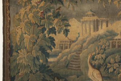 18TH CENTURY AUBUSSON VERDURE TAPESTRY