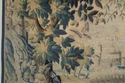 18TH CENTURY AUBUSSON VERDURE TAPESTRY AFTER JEAN BAPTISTE OUDRY