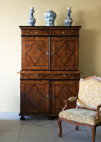 18TH CENTURY BUFFET A DEUX CORPS LOUIS XIV PERIOD