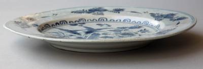 18TH CENTURY DELFT CHARGER IN CAMA EU BLEU