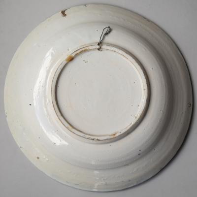 18TH CENTURY DELFT FAIENCE PLATE