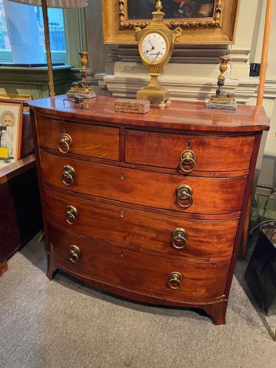 18TH CENTURY GEORGIAN PERIOD MAHOGANY CHEST OF DRAWERS