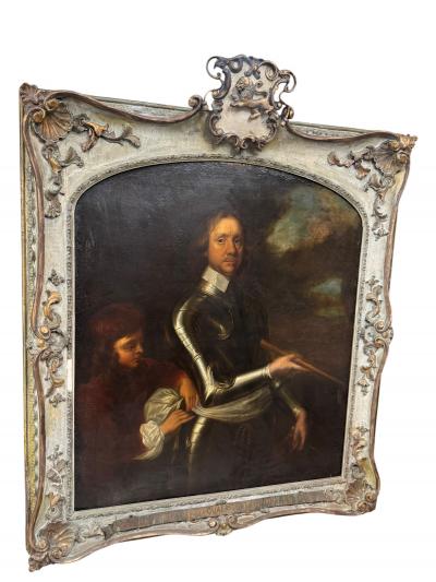 18TH CENTURY GLORIOUS OIL PAINTING OF BRITAINS GENERAL CORNWELL