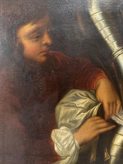 18TH CENTURY GLORIOUS OIL PAINTING OF BRITAINS GENERAL CORNWELL