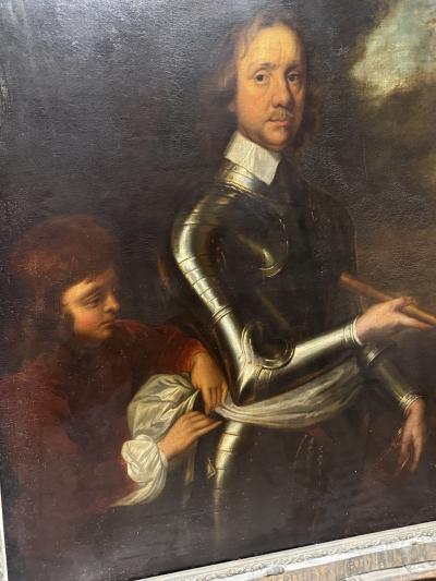 18TH CENTURY GLORIOUS OIL PAINTING OF BRITAINS GENERAL CORNWELL