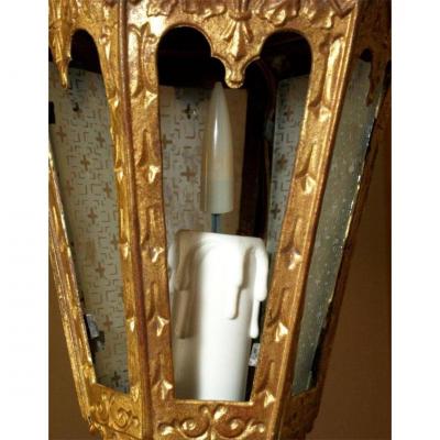 18TH CENTURY ITALIAN PROCESSIONAL LANTERN