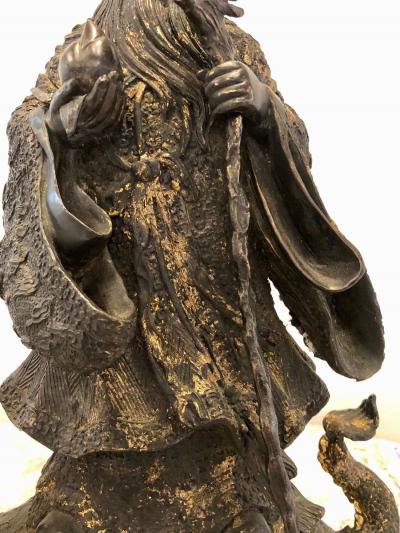 18th 19th Century Figure One of the Three Gods of Good Fortune