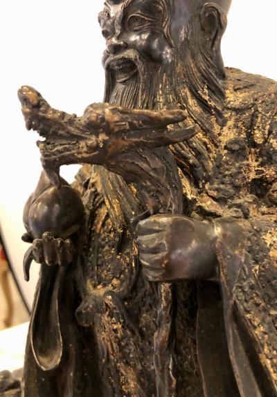 18th 19th Century Figure One of the Three Gods of Good Fortune