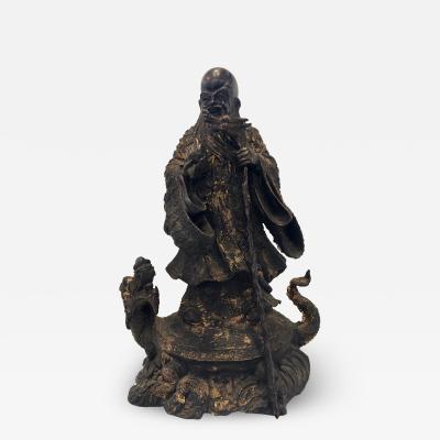 18th 19th Century Figure One of the Three Gods of Good Fortune