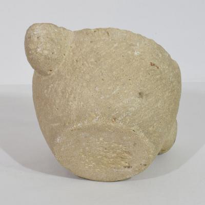 18th 19th Century French Limestone Mortar