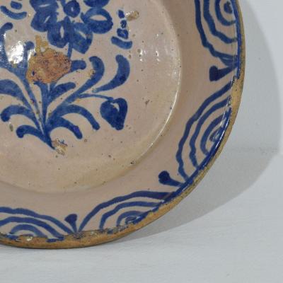 18th 19th Century Spanish Glazed Terracotta Bowl