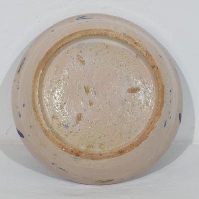 18th 19th Century Spanish Glazed Terracotta Bowl